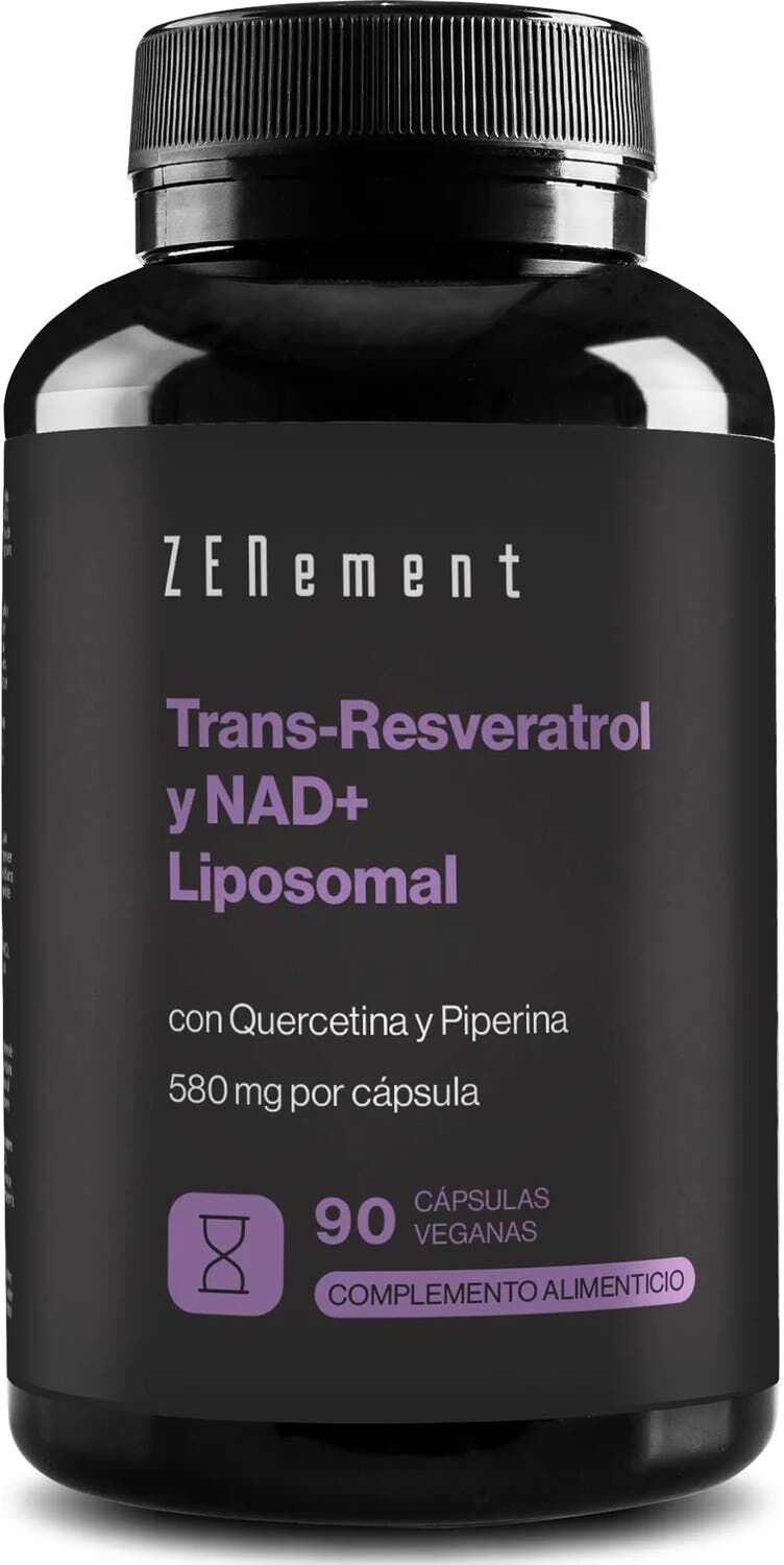 Zenement Trans-Resveratrol & Liposomal NAD+ 90 caps