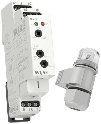 RO/SE LM-Heizungen Dämmerungsschalter 1 St. SOU-1/230 Empfindlichkeit Licht: 1 - 50000 lx 1 Wechsler