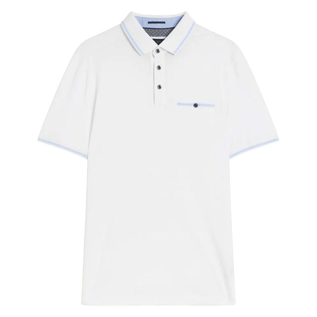 Ted Baker Tortila Heren Wit Poloshirt