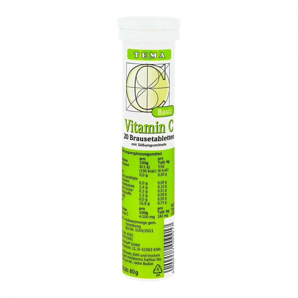 AMOSVITAL GmbH Vitamin C Brausetabletten 08715891