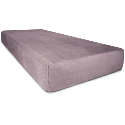 Spannbettlaken ASPERO "Flanell-Spannbettlaken PERPIGNAN", pink (rosa), B:140cm, Bettlaken, Spannbettlaken