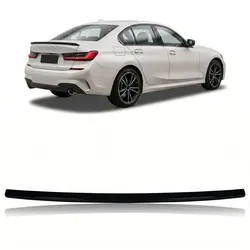 Heckspoiler Schwarz glänzend passend für BMW 3er G20 Limousine ab 2019