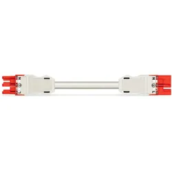Wago 771-9973/017-202 konfektionierte Verbindungsleitung,Eca,Buchse Stecker,rot 7719973017202