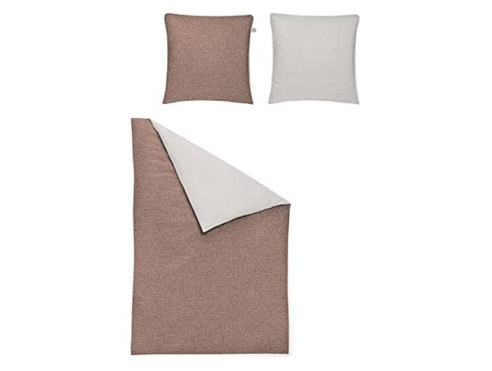 Irisette Wendebettwäsche Crown-K Terra-Creme 155x220 - (8404 50 Terra 155x220)