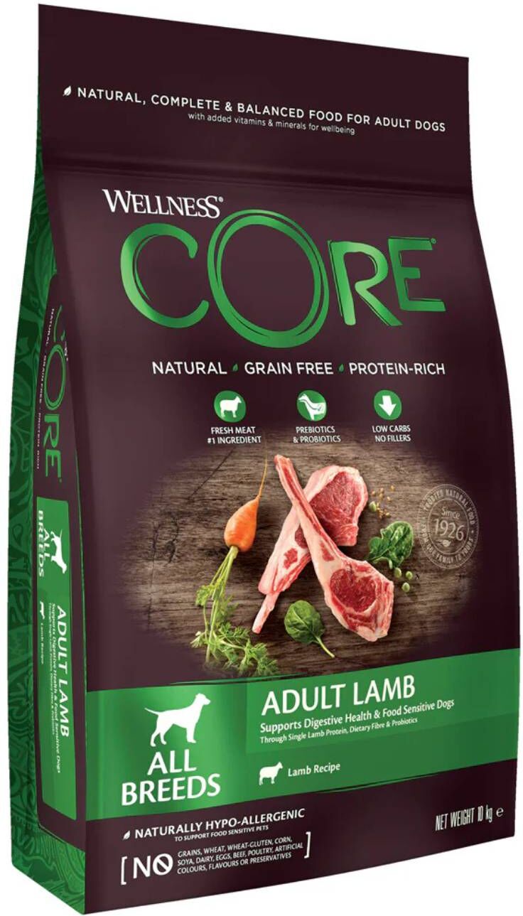 Wellness® Core Wellness Core All Breeds Adult Lamb Agnello per Cani Adulti 10 Kg