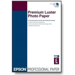 Epson Premium Luster Photo Paper 250 Blatt / DIN A4 (250 g/m2, 250 Stk.), Fotopapier, Weiss