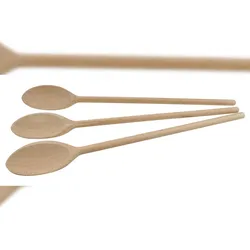 aro Kochlöffel-Set, Holz, braun, 3 Stück