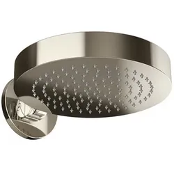 Gessi Origini Antikalk-Kopfbrause mit Gelenk, Durchmesser 320mm, 66150720, Farbe: Nickel PVD