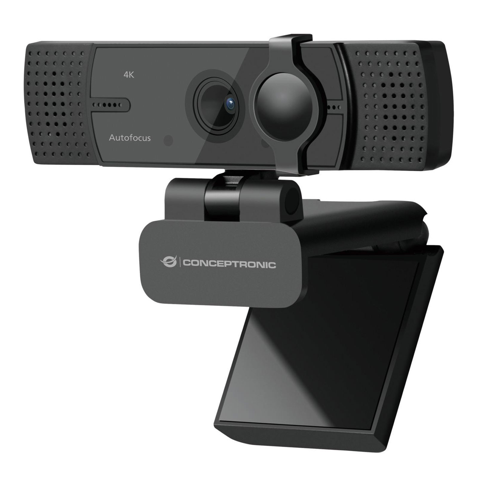 Conceptronic AMDIS07B AMDIS 4K Ultra-HD AF-Webcam met 2 microfoons