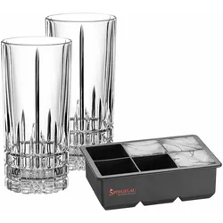 Spiegelau Perfect Serve Ice Cube Gläser Set 3-teilig - A