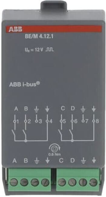 ABB Module d'entrée binaire BE/M4.12.1 (2CDG110007R0011)