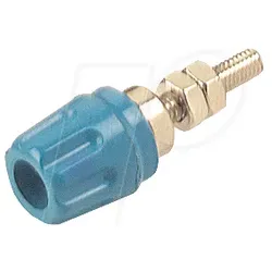 PK 10 A BL - Polklemme, 4 mm, blau
