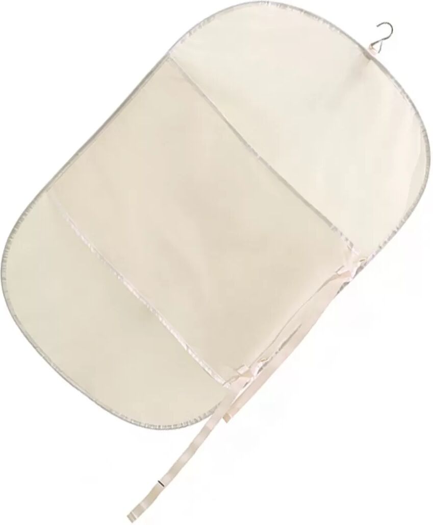 INF Kleidungs-Aufbewahrungsboard 2-teiliges Set — Polyester-Kompressionsboards für Mäntel und Daunenjacken, staubdichter Beige
