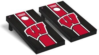 Skip's Garage Wisconsin Badgers 2x4 Pro Cornhole Boards - V6