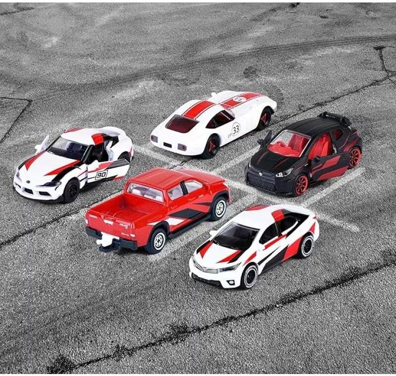 Simba Set De Vehículos Toyota Gazoo Racing A Escala Multicolor 4 Años Unisex