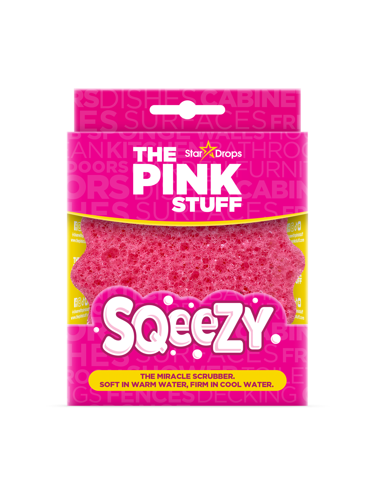The Pink Stuff Sqeezy Miracle Scrubber