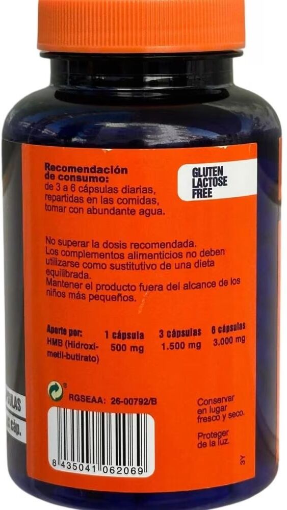 Megaplus Hmb Competition 500mg - 150 Cápsulas Talla Única Unisex