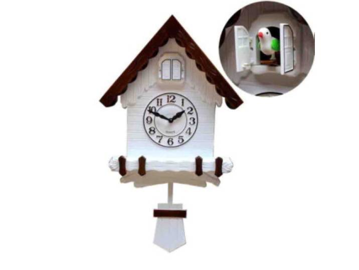 Horloge Coucou Vintage pour chambre d'enfants, décoration murale, montre Cuccu, Design de dessin animé, horloge murale Cucou, décoration de maison pour chambre à coucher