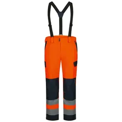 Warnschutz Regenhose Kl. 2 "BJARKI/FLOKI" - M - orange/marine