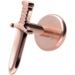 Titan Labret mit Push Fit SCHWERT