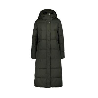 Outdoorjacke LUHTA "Luhta Mantel Danvik", Damen, Gr. 38, dunkel olivgrün, Stoff, 100% Polyester, normal, Jacken Outdoorjacke