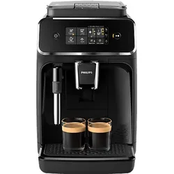 PHILIPS EP2225/10 Serie 2200 2 Kaffeespezialitäten Kaffeevollautomat Mattschwarz/Klavierlackschwarz