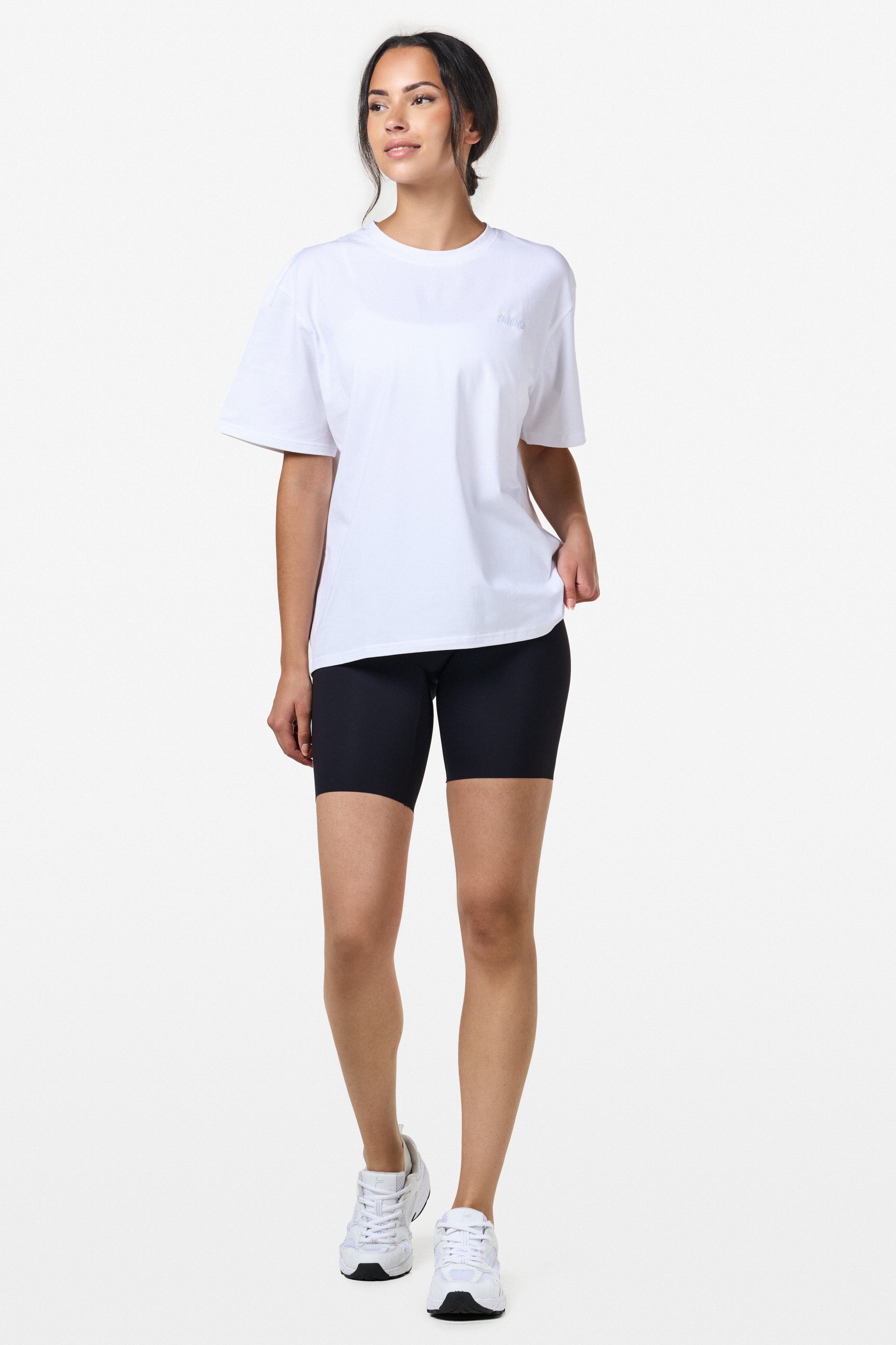 FAMME Oversized T-Shirt White L
