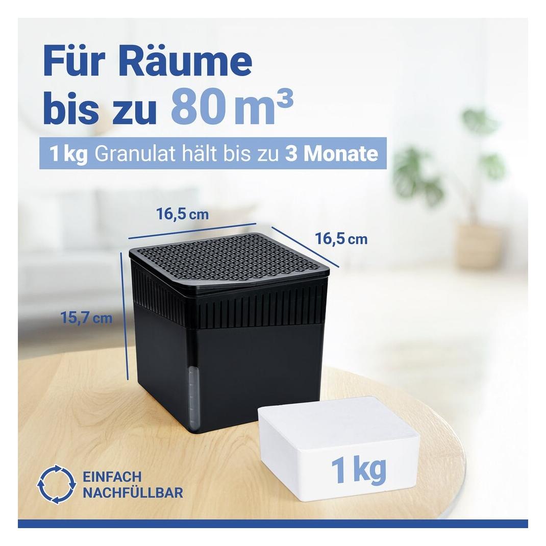 Wenko Pochłaniacz wilgoci 1 kg, przeciw pleśni, CUBE (80 m²) (71436800)