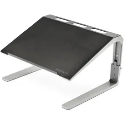 StarTech LTSTND Laptoperhohung, Notebook Ständer, Schwarz, Silber