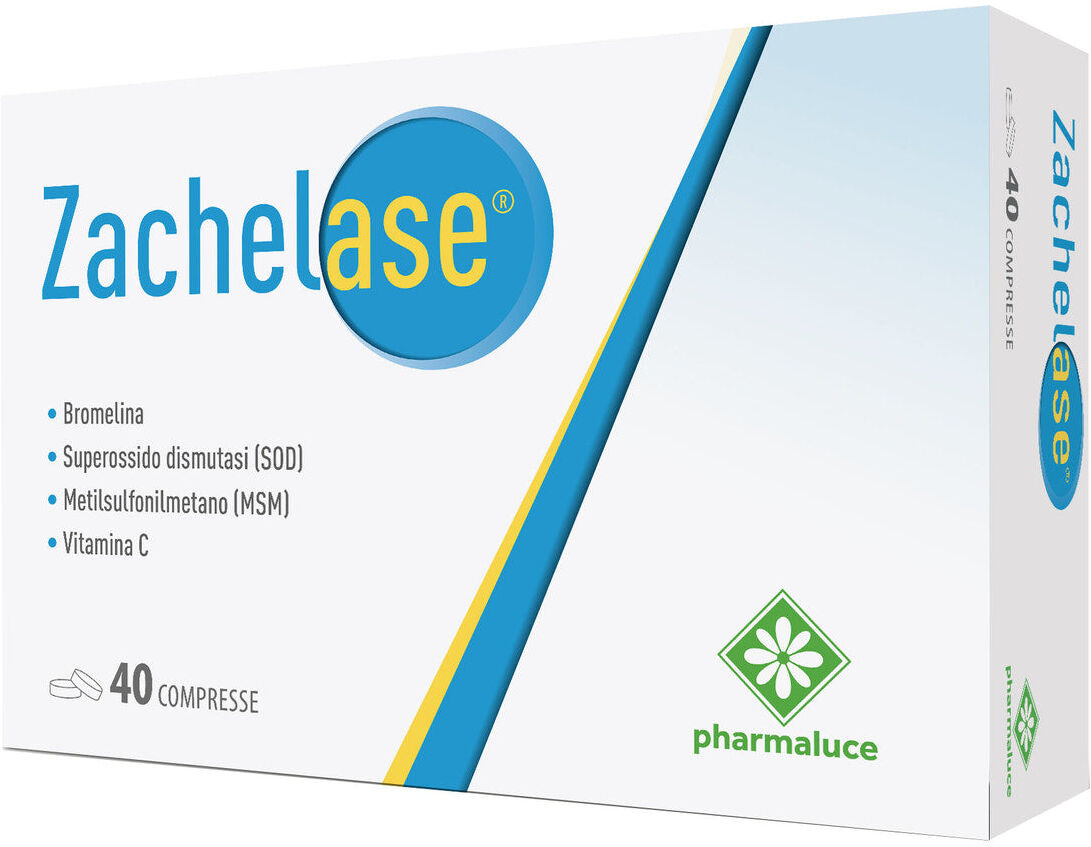 Pharmaluce Zachelase 40 compresse bromelina MSM vitamina C
