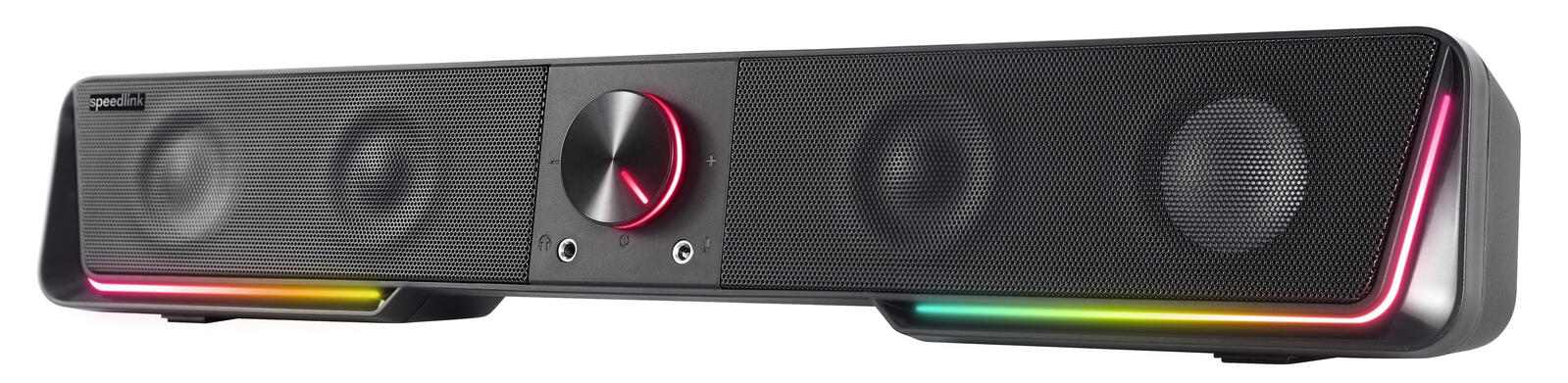 Speedlink GRAVITY RGB Stereo Soundbar, schwarz SL-830200-BK