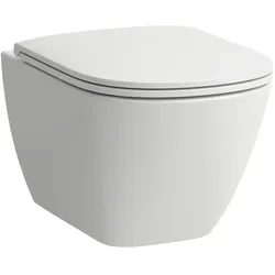 LAUFEN LUA WC-Set, Wand-WC Advanced inklusive WC-Sitz mit Deckel, verdeckte Befestigung, H8660800000001