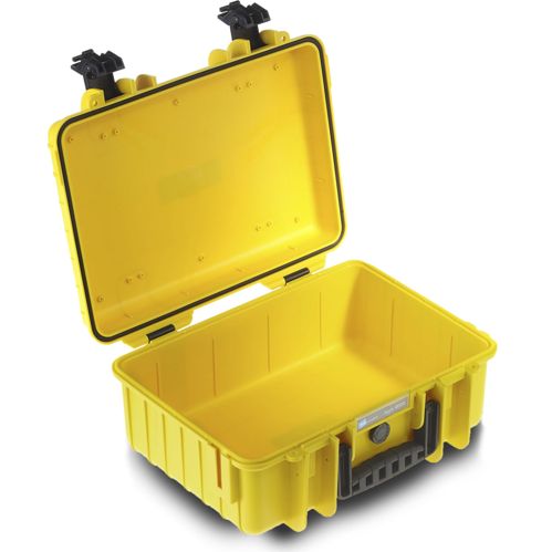 B&W Outdoor Koffer Type 4000 gelb leer