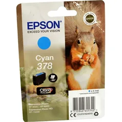 Epson Tinte C13T378240 cyan 378