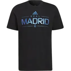 ADIDAS Herren Fanshirt REAL GR TEE, Größe XXL in Schwarz Schwarz