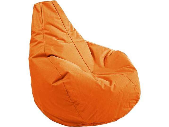 kaiserkraft Sitzsack GAMER HxBxT 1000 x 1000 x 1000 mm, orange