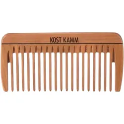 Kost Kamm Mini-Taschenkamm, Holz, mittel, 8cm