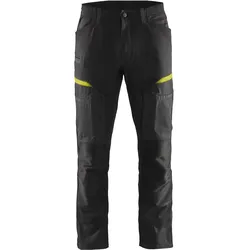 Servicehose "1456" - C148 - schwarz/gelb
