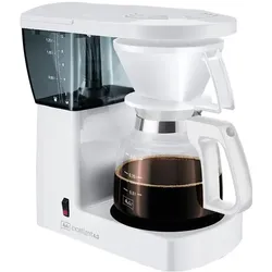 Melitta Excellent 4.0, Filterkaffeemaschine, Schwarz, Weiss