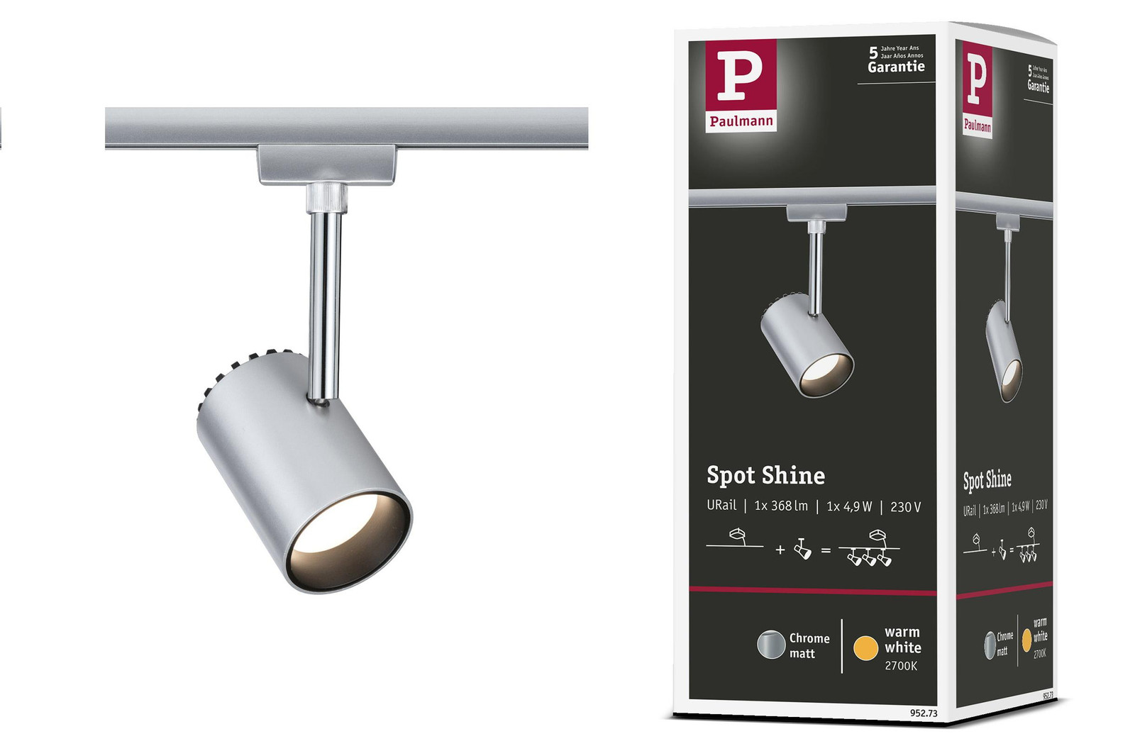 Paulmann URail LED-spot 5W Shine