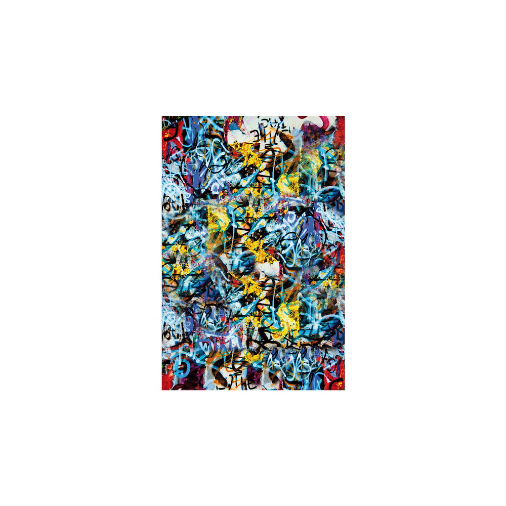 TETZNERJENT VETRO Glasscheibe GRAFFITI B 1200 x H 1800 mm Motivdruck 16971351