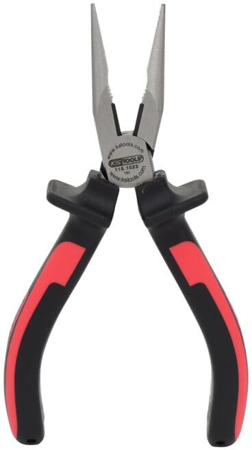 ERGOTORQUE Pinces à bec demi-rond, 160mm ; KS Tools (115.1023)