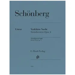 Schönberg, Arnold, Verklärte Nacht op. 4 2 Violinen, 2 Violen, 2 Violoncelli Stimmensatz, Fachbücher von Arnold Schönberg