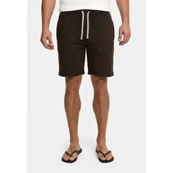 INDICODE Shorts Sweat Aldrich, Größe S in Braun Braun