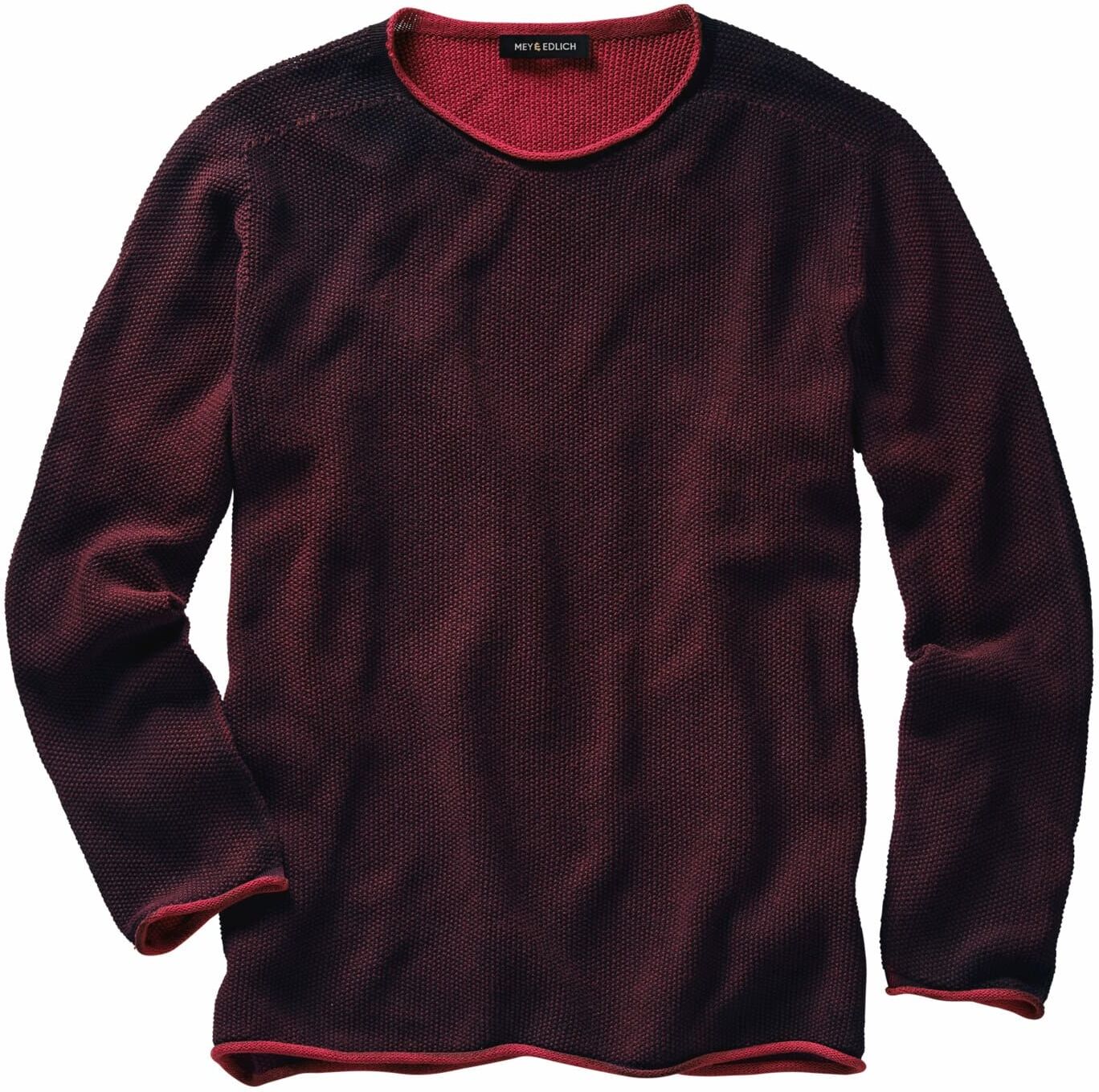 Mey & Edlich Schmirgel-Pullover Rot 58