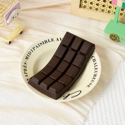 Uplift Picks Realistic Chocolate Slow Rebound Squishy Toy For Relaxing Desk Breaks Daily brown