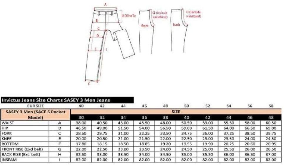 INVICTUS MOTO APPAREL INV.WAYNEMAN.40 Jeans
