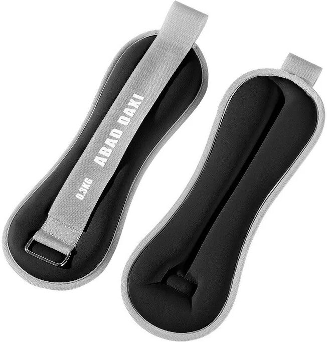 INF Paire de poids de cheville/poignet 0,6 kg - Sangles lestées remplies de sable de fer pour l'entraînement physique