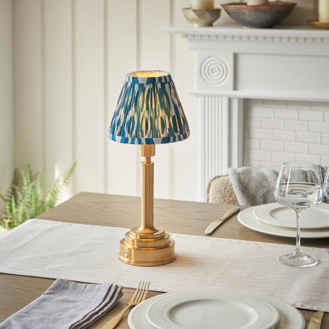 Heritage Hues Upton Rechargeable Standard Marlin Blue 35.5cm H X 16cm W X 16cm D