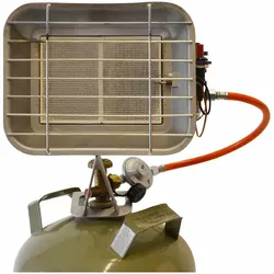 Güde Gasheizstrahler GHS 4200 Piezo, Heizstrahler, Grau